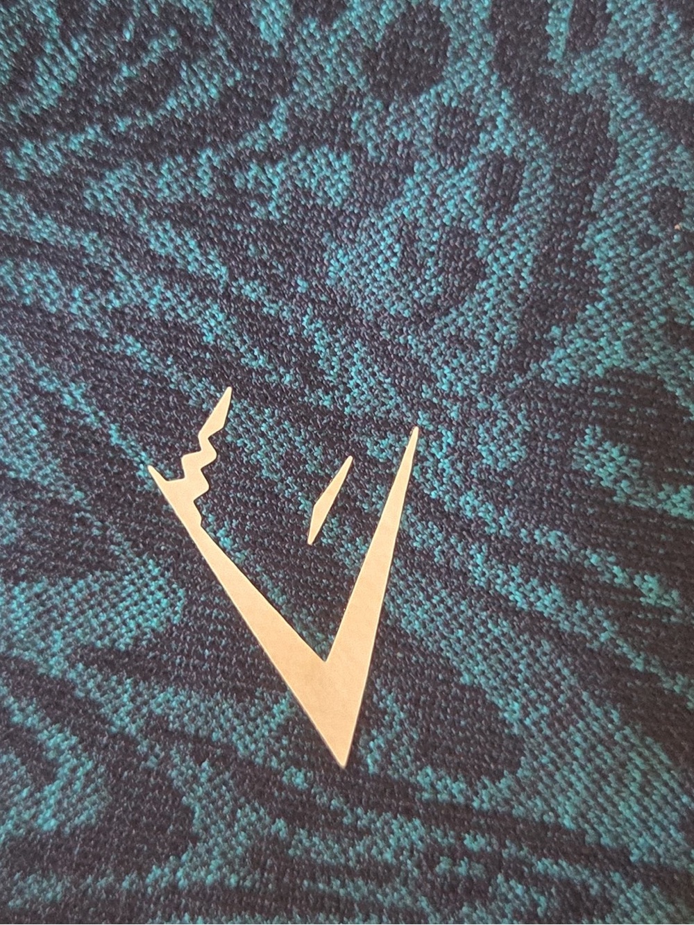 Gymshark Electric Blue Zebra Print Sports Bra & Leggings Set - Picture 11 of 11